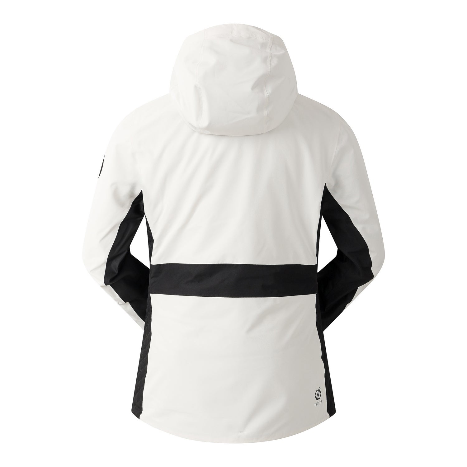 Egret White-Black - Back - Dare 2B Womens-Ladies Issy Ski Jacket
