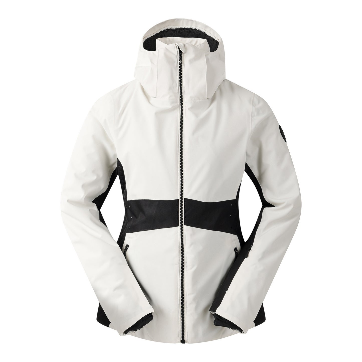 Egret White-Black - Front - Dare 2B Womens-Ladies Issy Ski Jacket