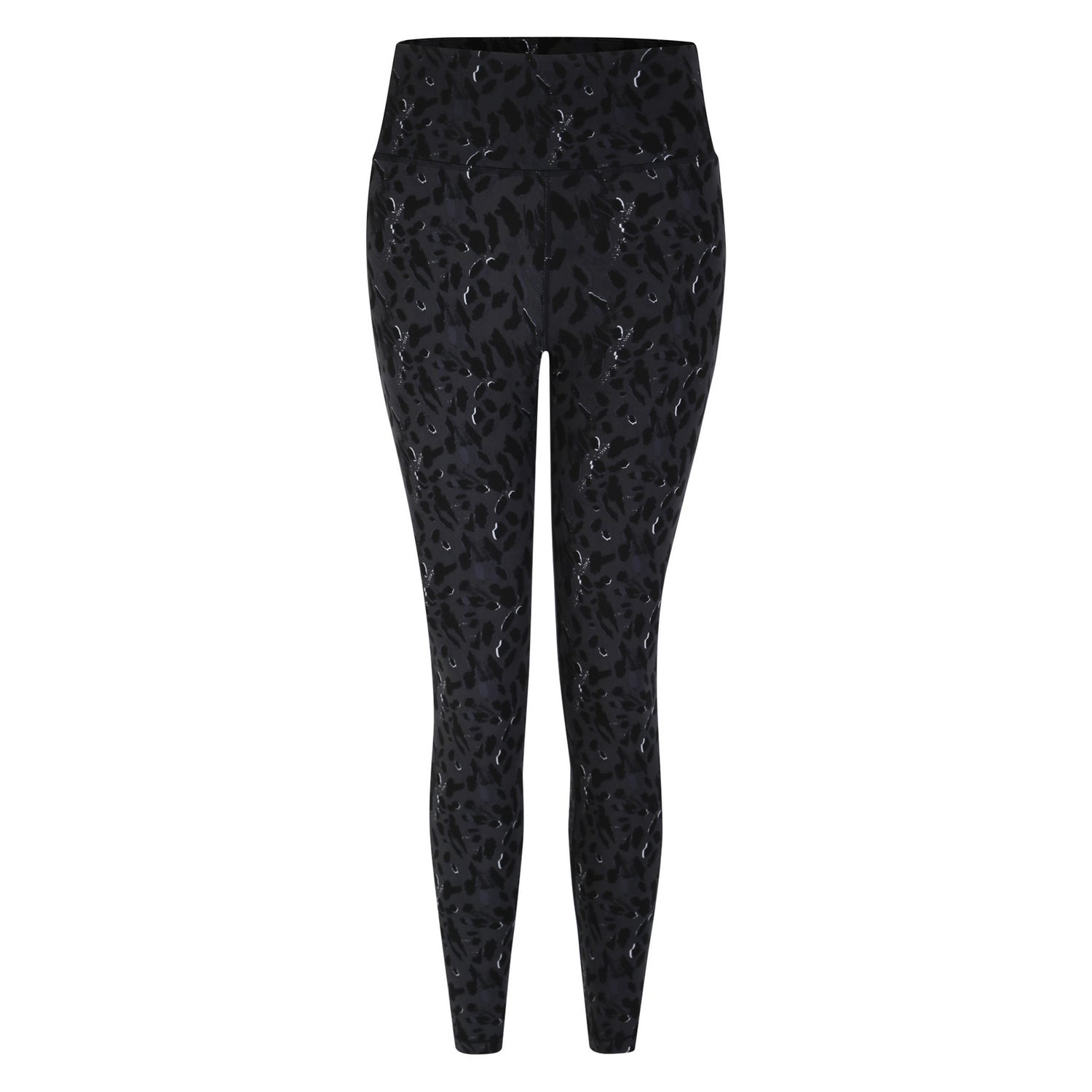 Black - Back - Dare 2B Womens-Ladies Influential Dash Print Gym Leggings