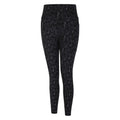 Black - Side - Dare 2B Womens-Ladies Influential Dash Print Gym Leggings