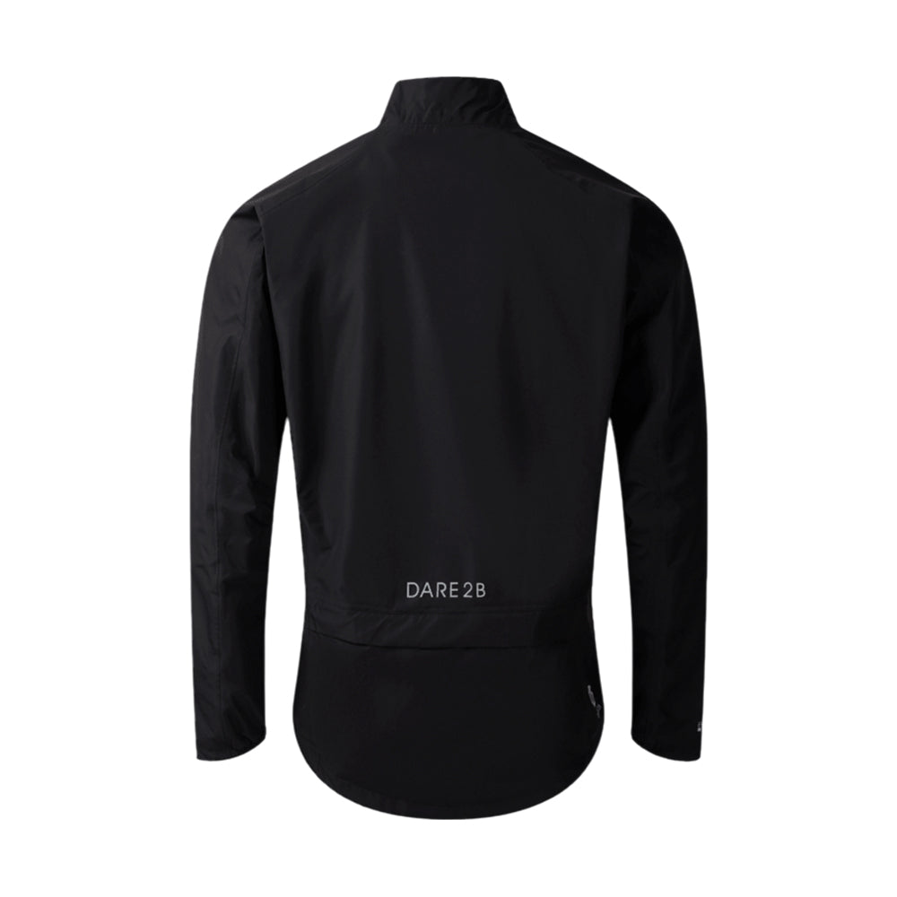 Black - Back - Dare 2B Mens Tor Waterproof Jacket