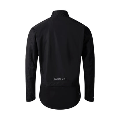 Black - Back - Dare 2B Mens Tor Waterproof Jacket