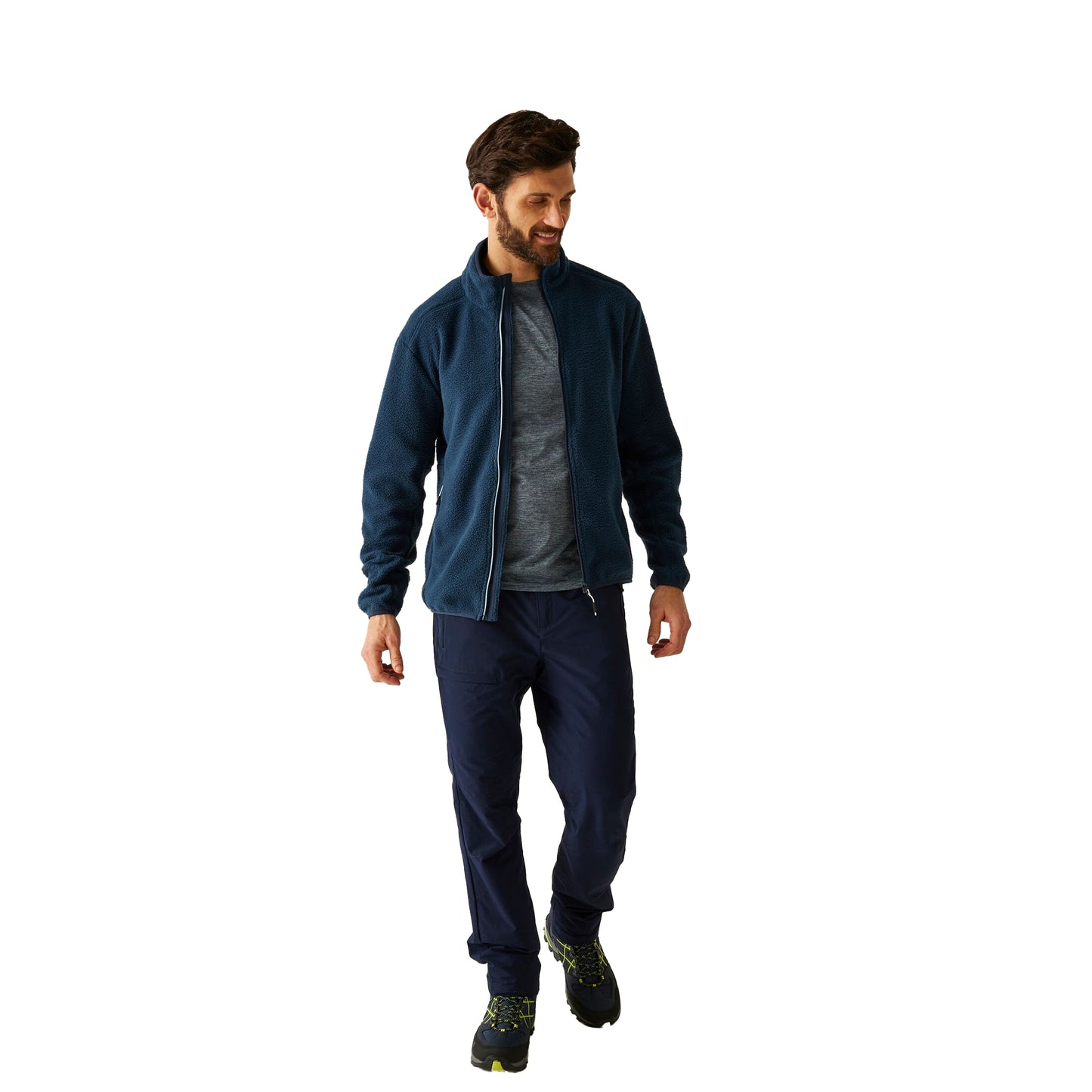 Moonlight Denim - Lifestyle - Regatta Mens Elnut Full Zip Fleece Jacket
