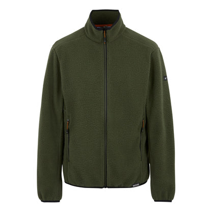 Olive Night - Front - Regatta Mens Elnut Full Zip Fleece Jacket