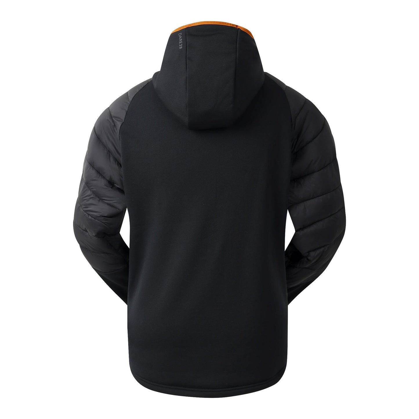 Black - Back - Dare 2B Mens Torrek Flex It Hybrid Padded Jacket