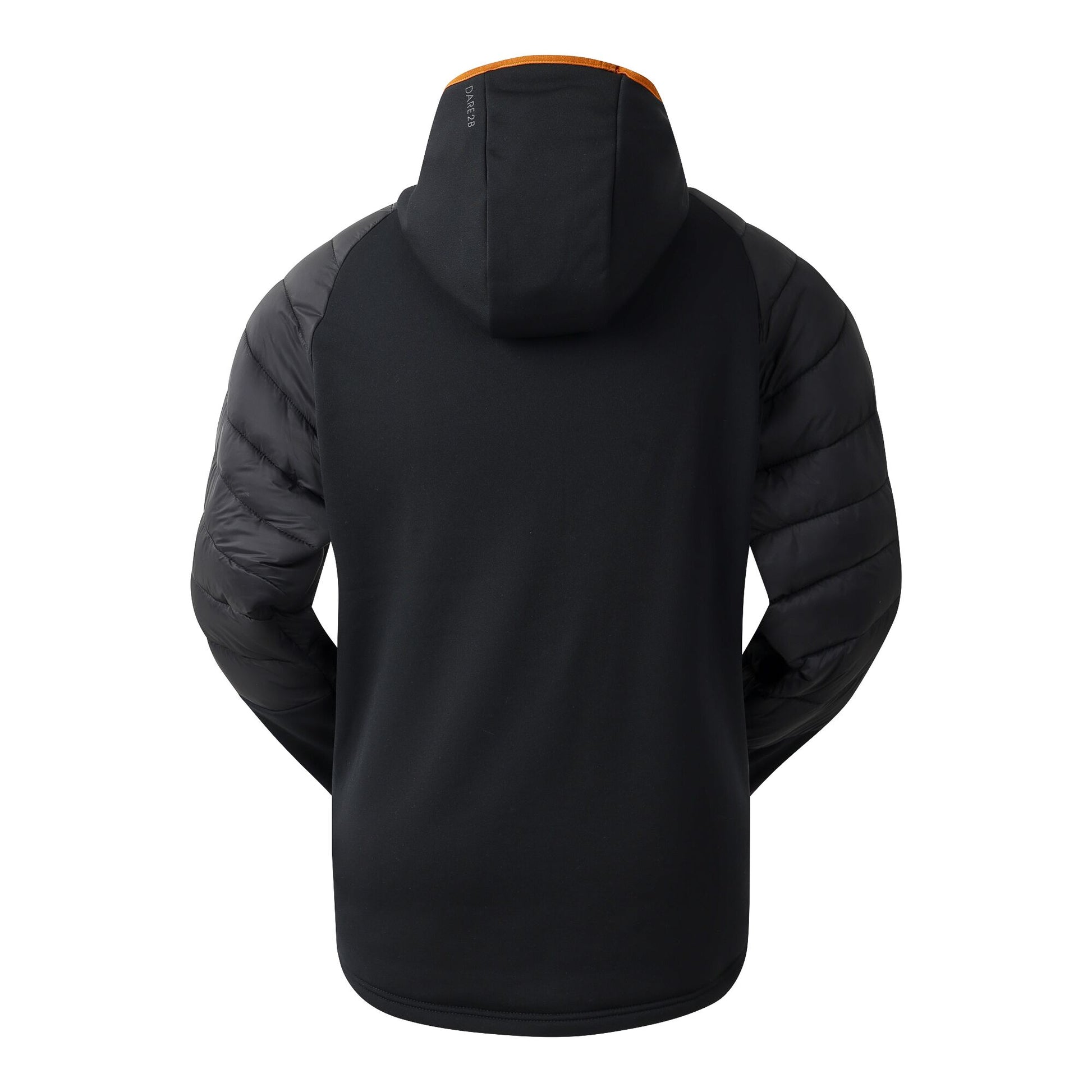Black - Back - Dare 2B Mens Torrek Flex It Hybrid Padded Jacket