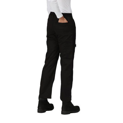Black - Back - Regatta Professional Womens-Ladies Pro Action Stretch Trousers