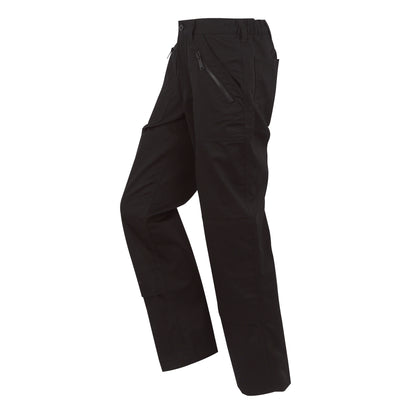 Black - Side - Regatta Professional Womens-Ladies Pro Action Stretch Trousers