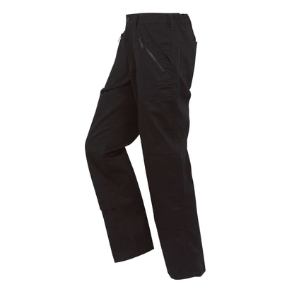 Black - Side - Regatta Professional Womens-Ladies Pro Action Stretch Trousers