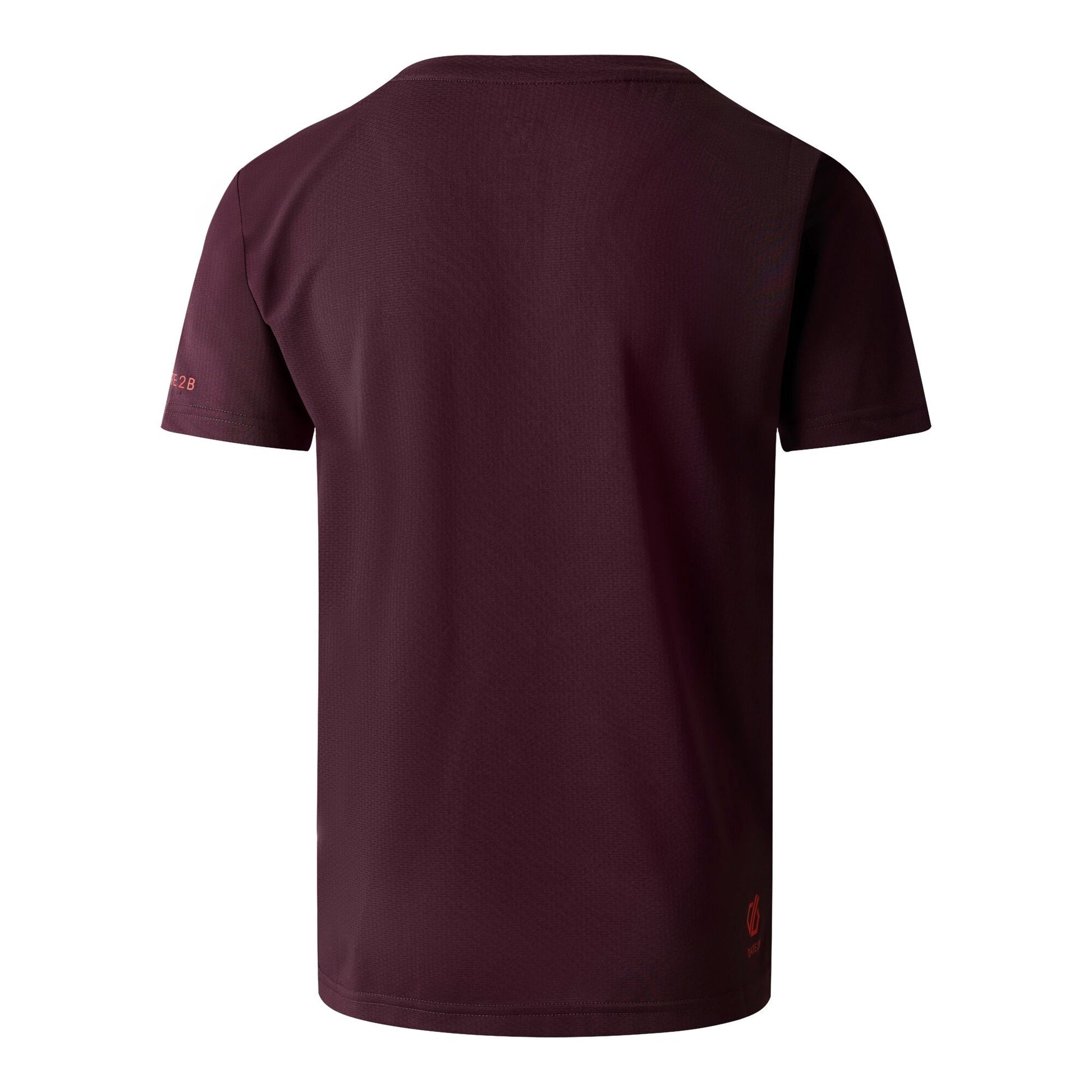 Deep Plum - Back - Dare 2B Childrens-Kids Amuse II Dinosaur Skeleton T-Shirt