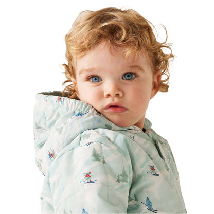 Multicoloured - Side - Dare 2B Childrens-Kids Bambino II Skiing Snowsuit
