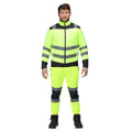 Yellow - Lifestyle - Regatta Mens Two Tone Thermal Hi-Vis Jacket