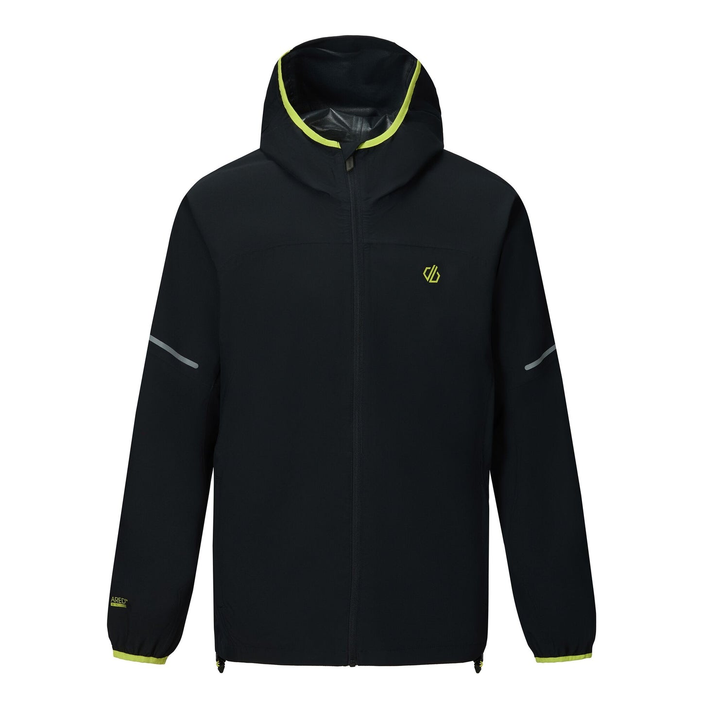 Black - Front - Dare 2B Mens Ultra Light Waterproof Jacket