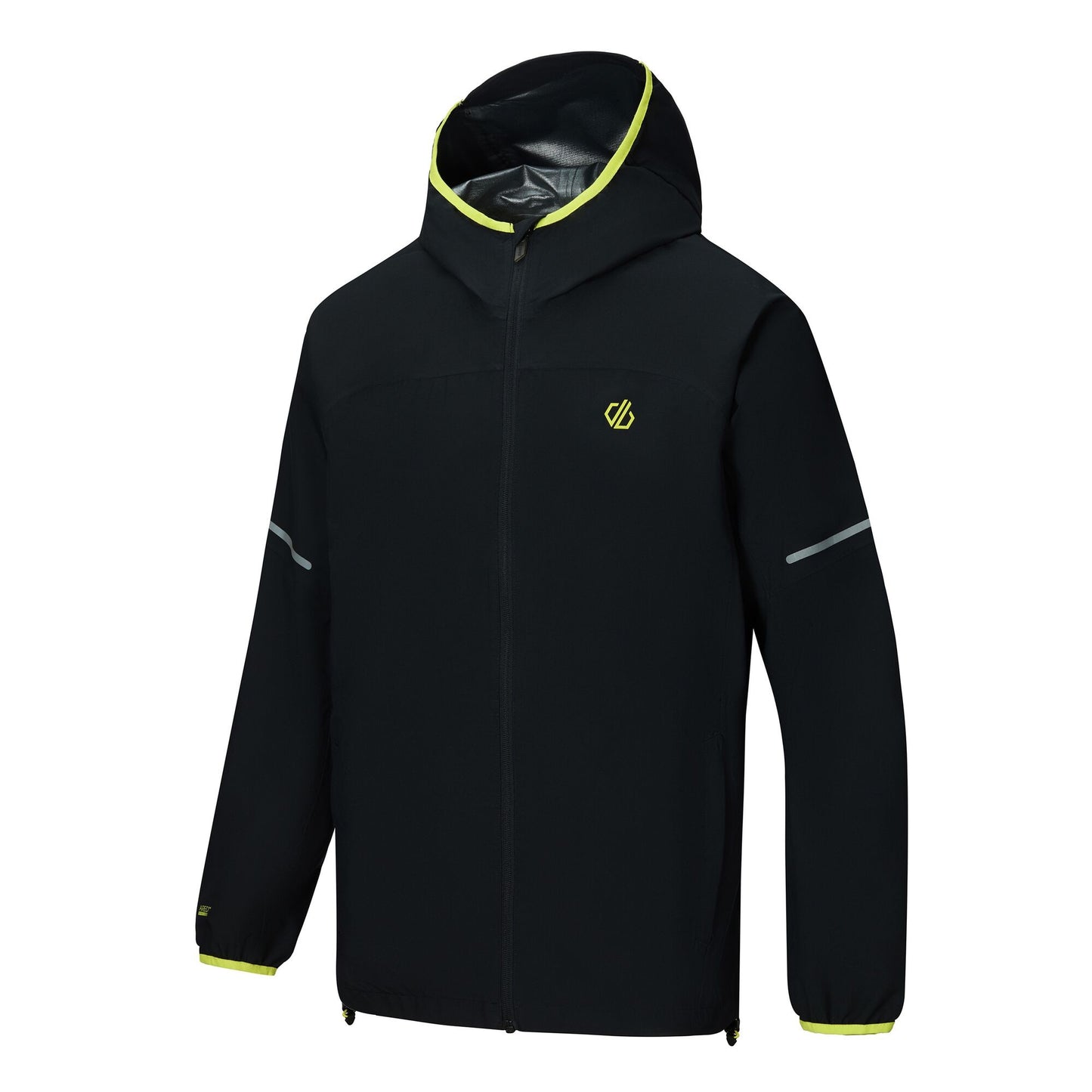 Black - Side - Dare 2B Mens Ultra Light Waterproof Jacket