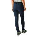 Navy - Pack Shot - Regatta Womens-Ladies Pentre II Stretch Walking Trousers