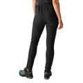 Black - Pack Shot - Regatta Womens-Ladies Pentre II Stretch Walking Trousers