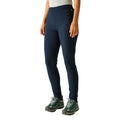 Navy - Lifestyle - Regatta Womens-Ladies Pentre II Stretch Walking Trousers