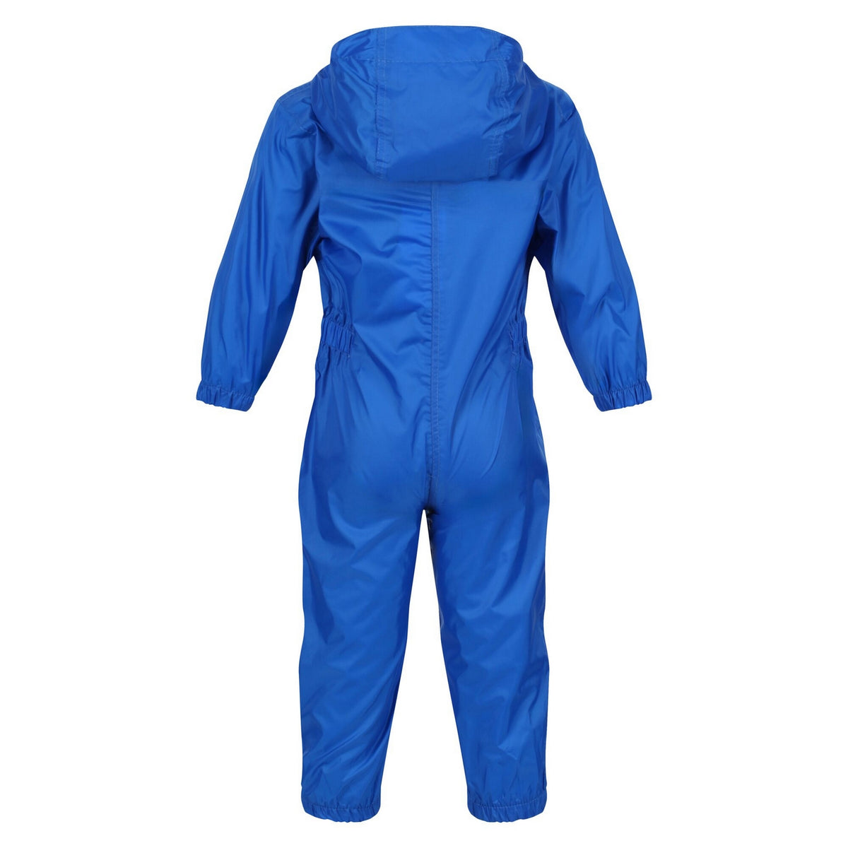 Oxford Blue - Back - Regatta Childrens-Kids Waterproof Puddle Suit