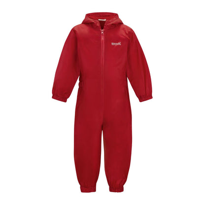 Pepper - Front - Regatta Childrens-Kids Waterproof Puddle Suit