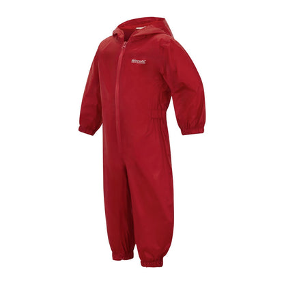 Pepper - Side - Regatta Childrens-Kids Waterproof Puddle Suit