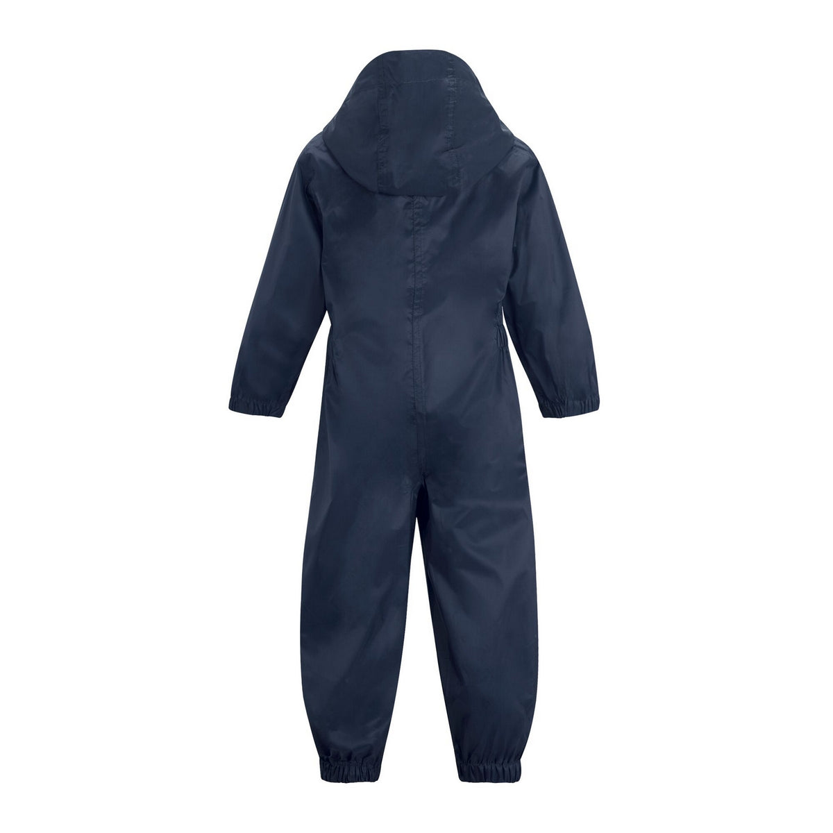 Navy - Back - Regatta Childrens-Kids Waterproof Puddle Suit