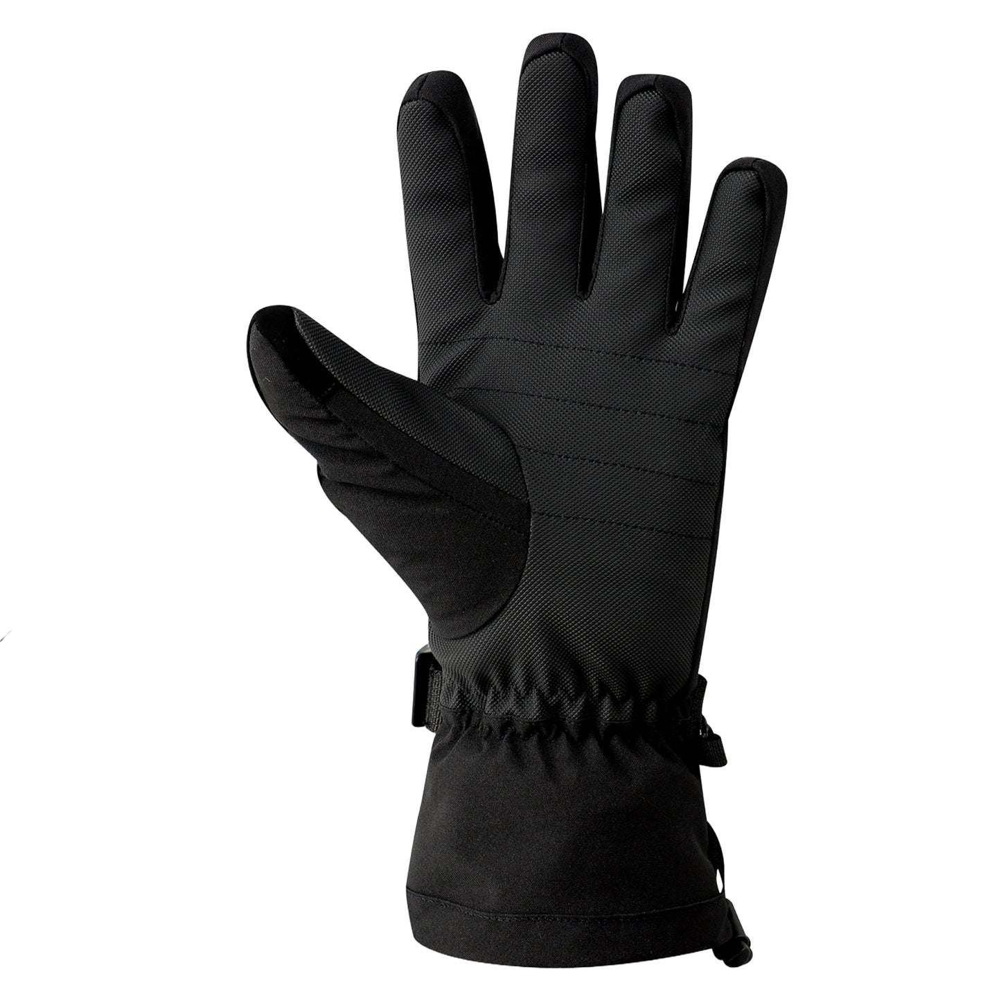 Black - Back - Regatta Womens-Ladies Summit Waterproof Ski Gloves