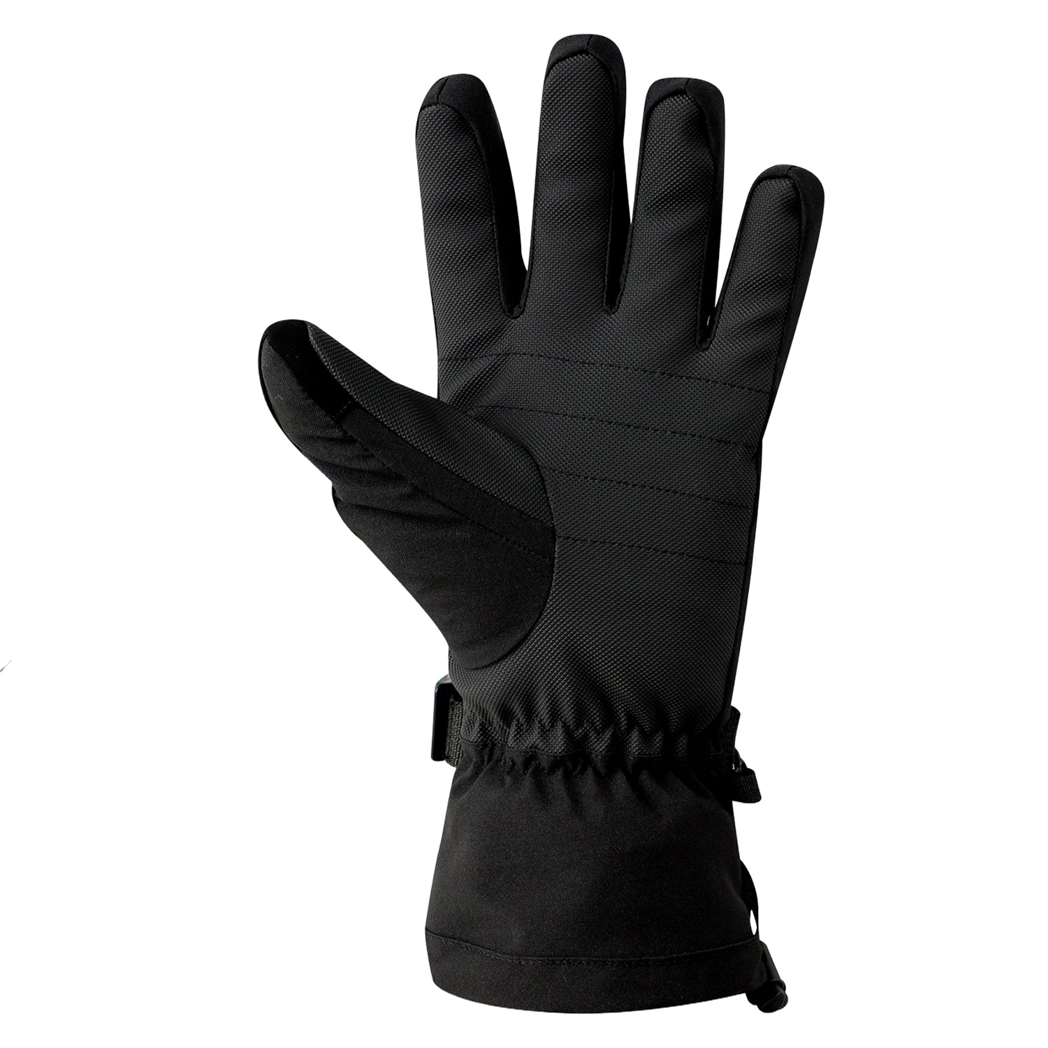 Black - Back - Regatta Womens-Ladies Summit Waterproof Ski Gloves