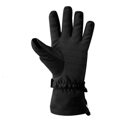 Black - Back - Regatta Womens-Ladies Summit Waterproof Ski Gloves