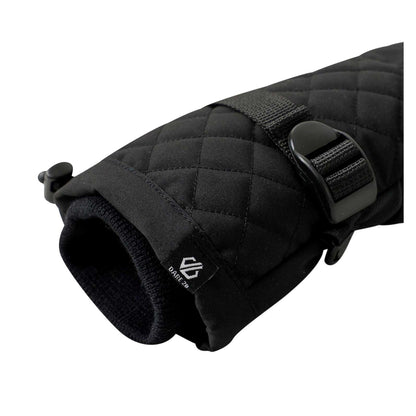 Black - Side - Regatta Womens-Ladies Summit Waterproof Ski Gloves