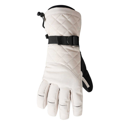 Grey Morn - Front - Regatta Womens-Ladies Summit Waterproof Ski Gloves
