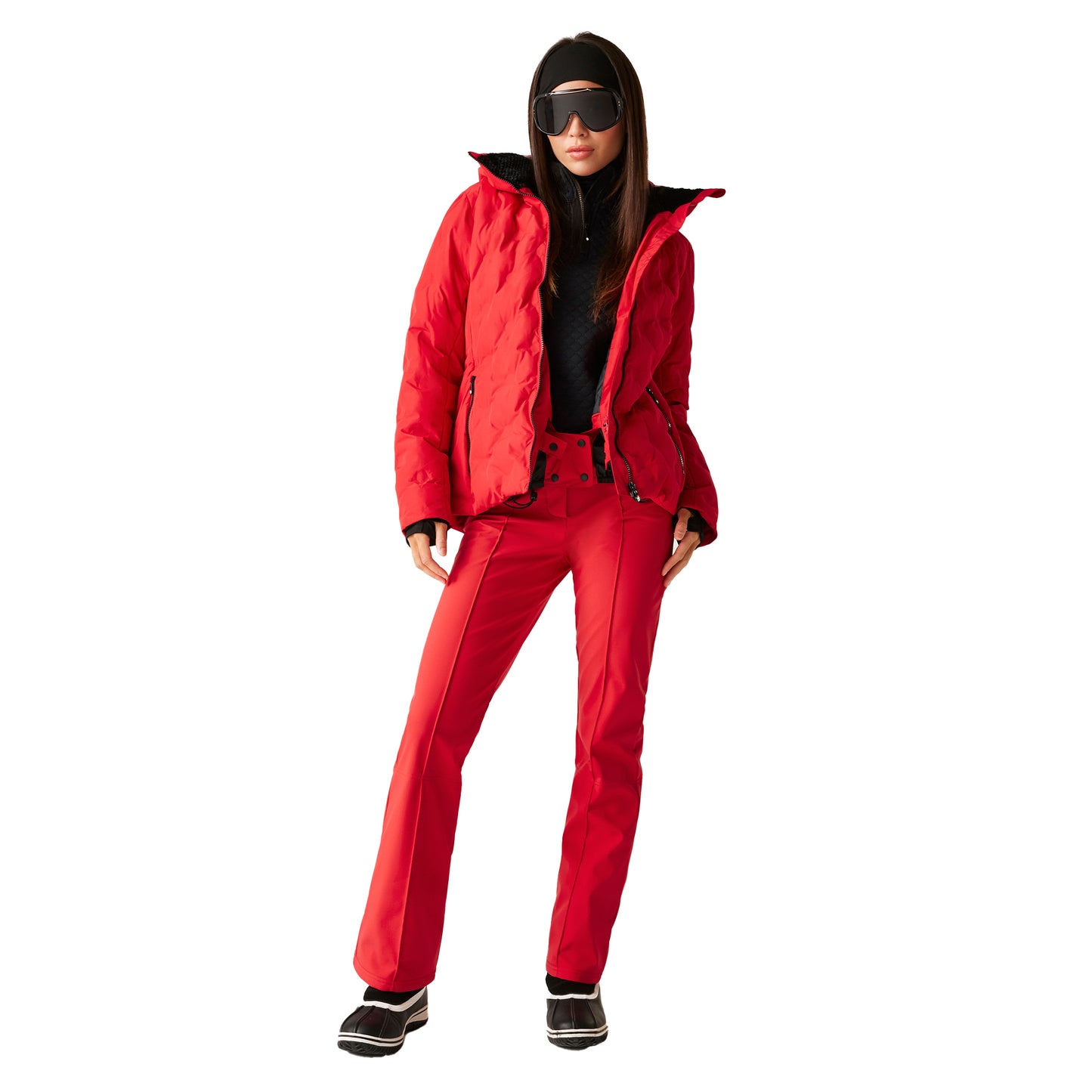 True Red - Pack Shot - Dare 2B Womens-Ladies Ski Jacket