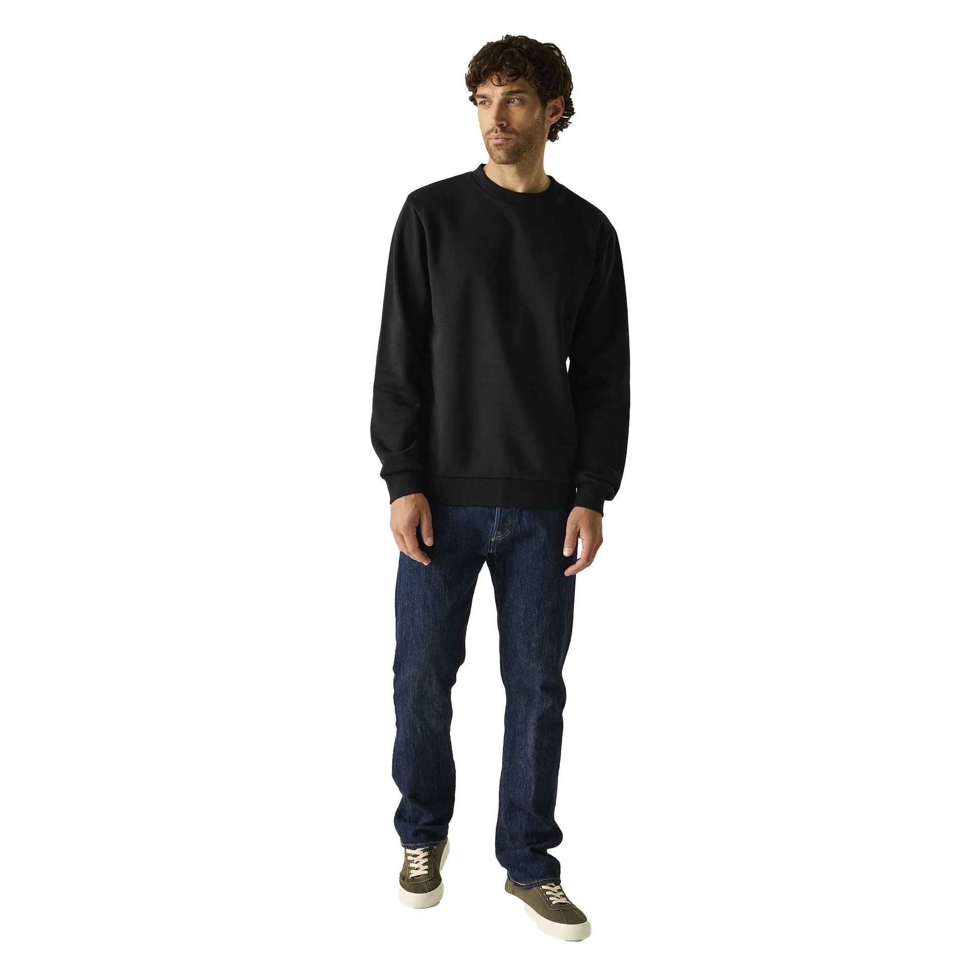 Black - Side - Regatta Mens Pro Sweatshirt