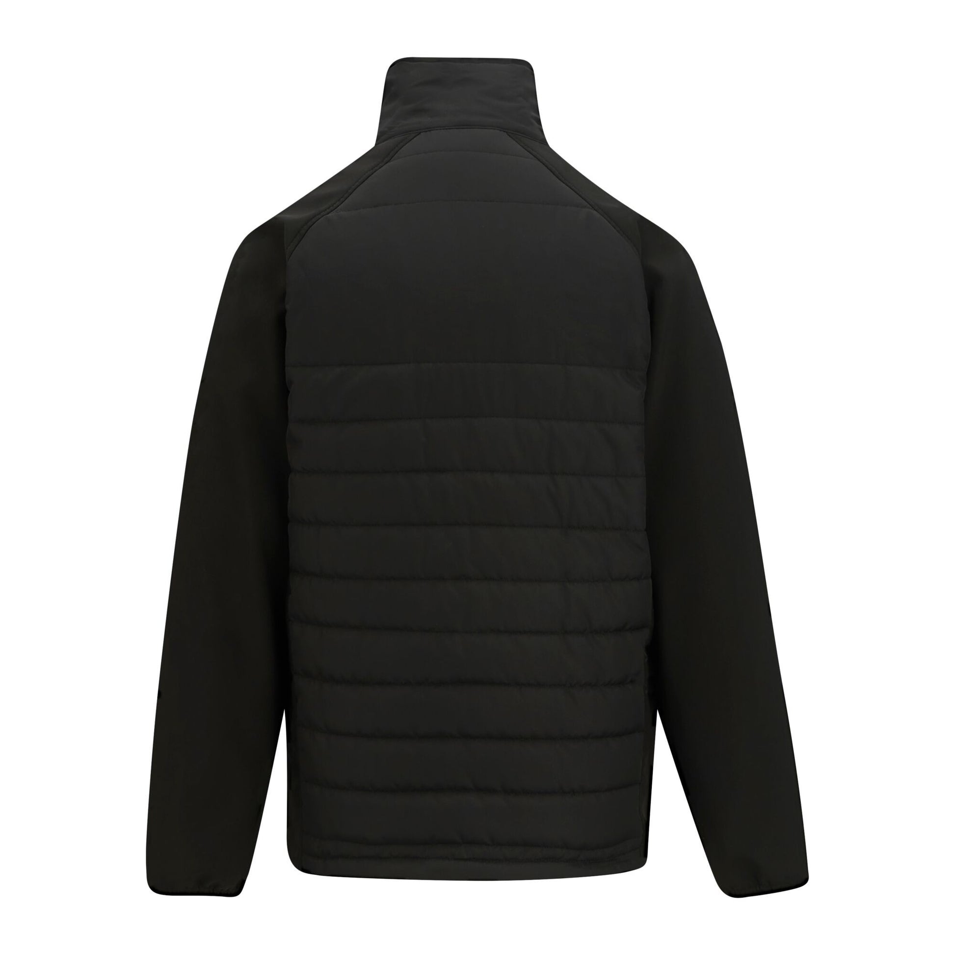 Black-Orange Pop - Back - Regatta Mens Full Zip Padded Jacket