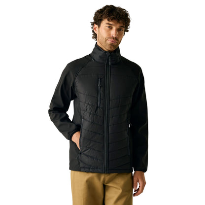 Black-Ash - Lifestyle - Regatta Mens Full Zip Padded Jacket