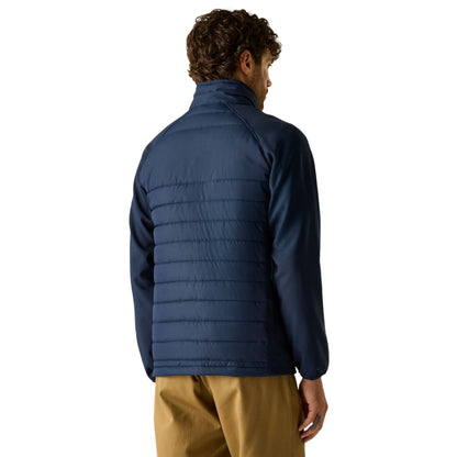 Navy-Ash - Pack Shot - Regatta Mens Full Zip Padded Jacket