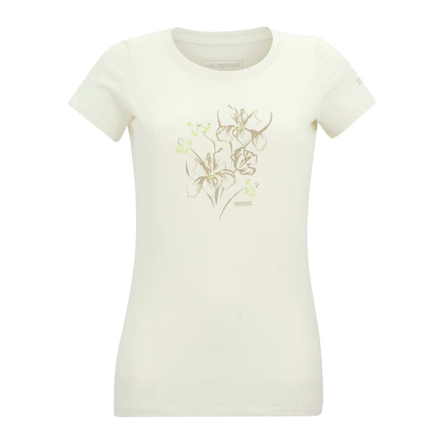 Cloud - Front - Regatta Womens-Ladies Breezed T-Shirt
