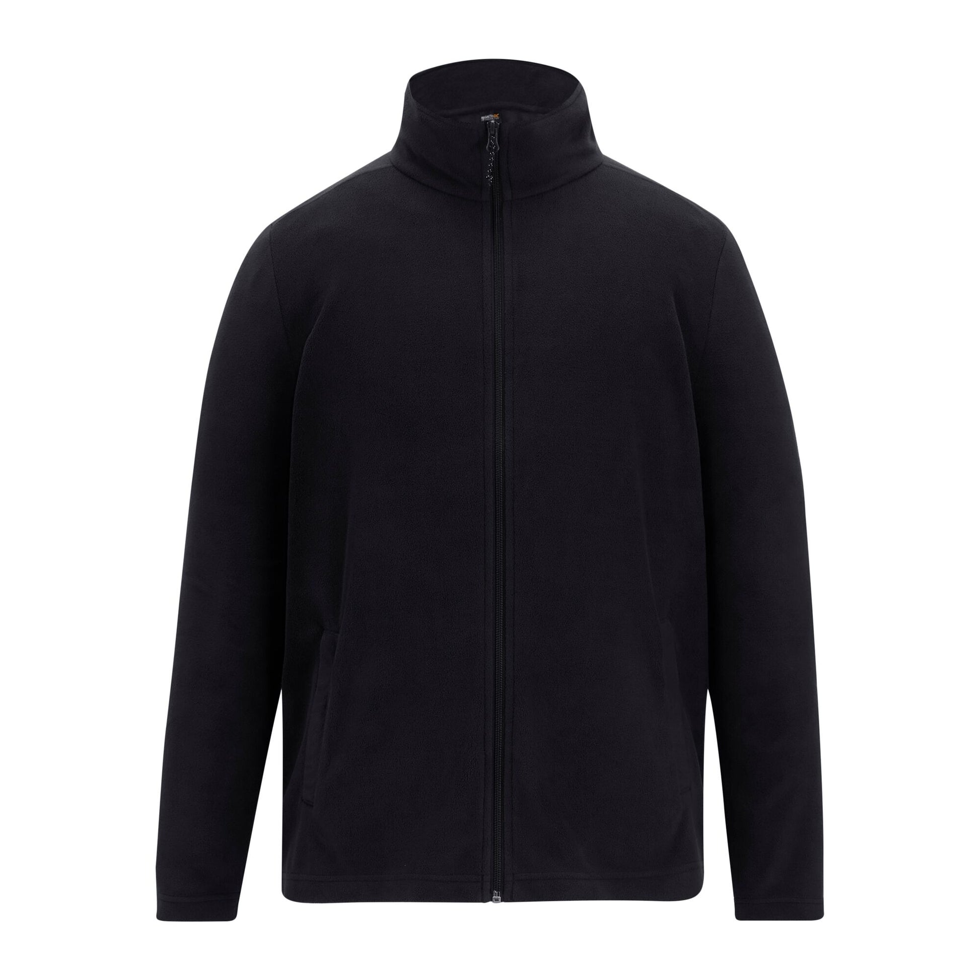 Black - Front - Regatta Mens Lightweight Fleece Jacket