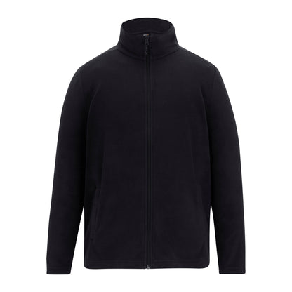 Black - Front - Regatta Mens Lightweight Fleece Jacket