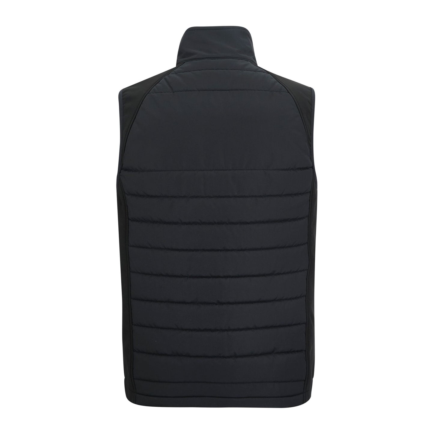 Black-Orange Pop - Back - Regatta Mens Full Zip Gilet