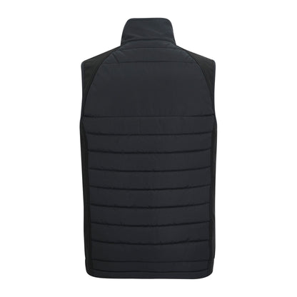 Black-Orange Pop - Back - Regatta Mens Full Zip Gilet