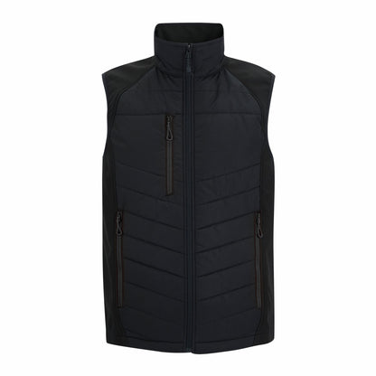 Black-Ash - Front - Regatta Mens Full Zip Gilet