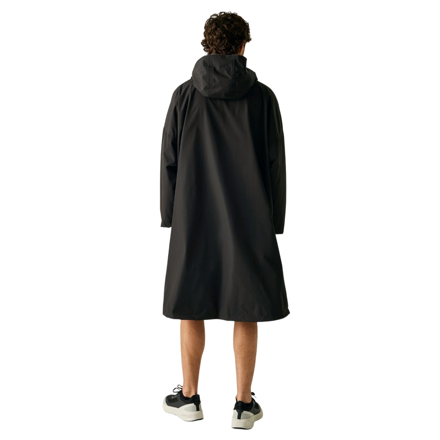 Black-Slate Grey - Pack Shot - Regatta Unisex Adult Changing Robe