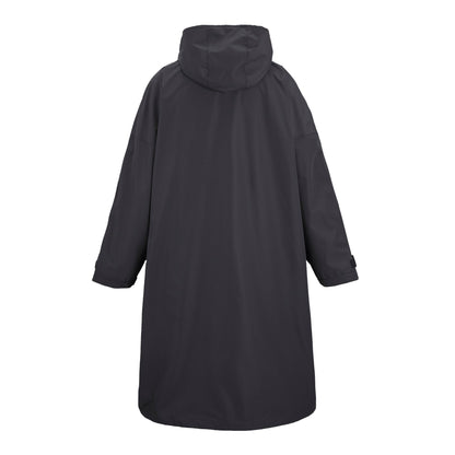 Slate Grey-Black - Back - Regatta Unisex Adult Changing Robe