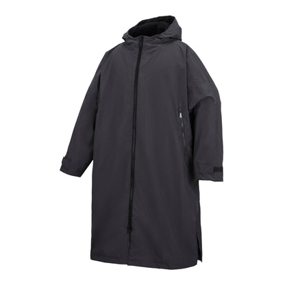 Slate Grey-Black - Side - Regatta Unisex Adult Changing Robe