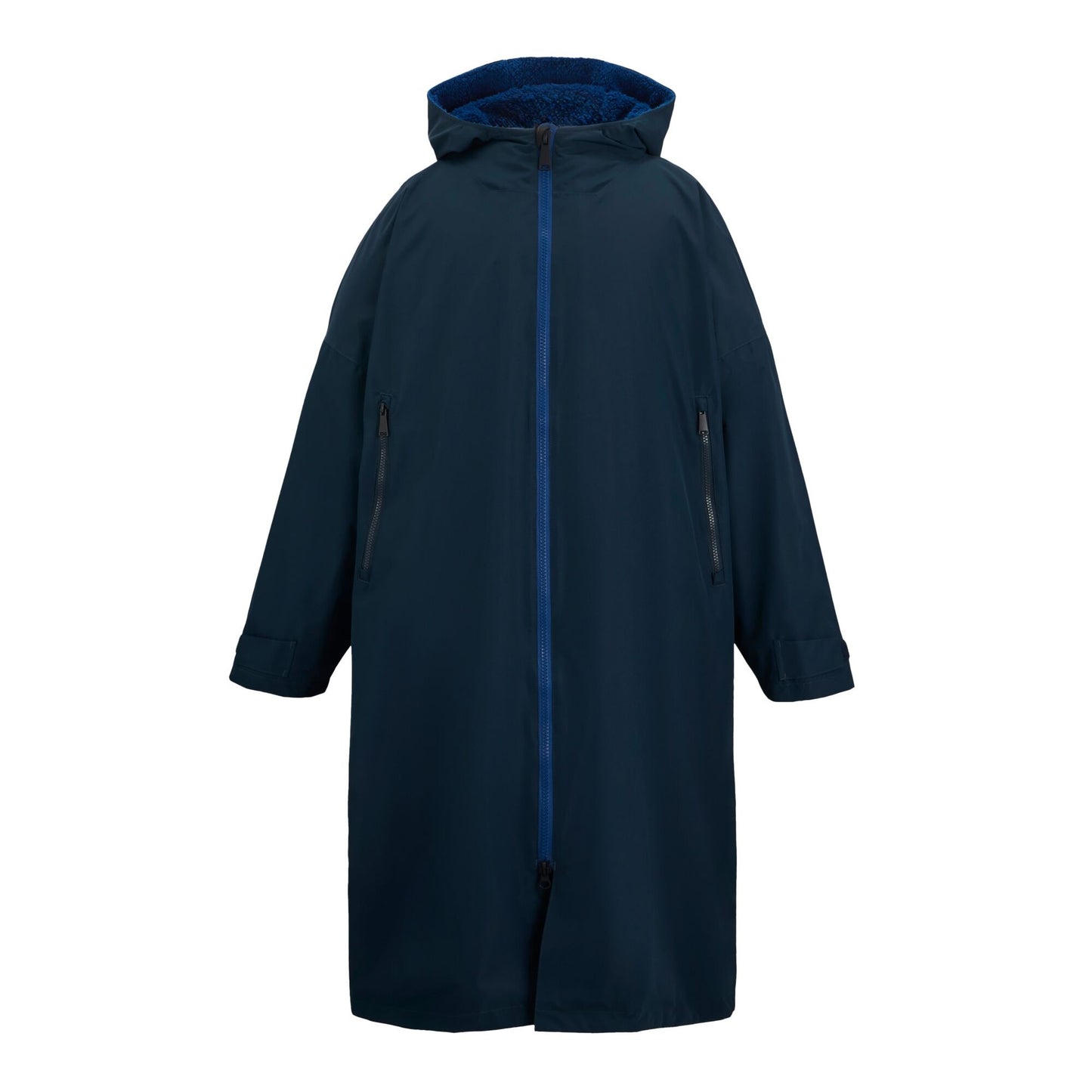 Navy-New Royal - Front - Regatta Unisex Adult Changing Robe
