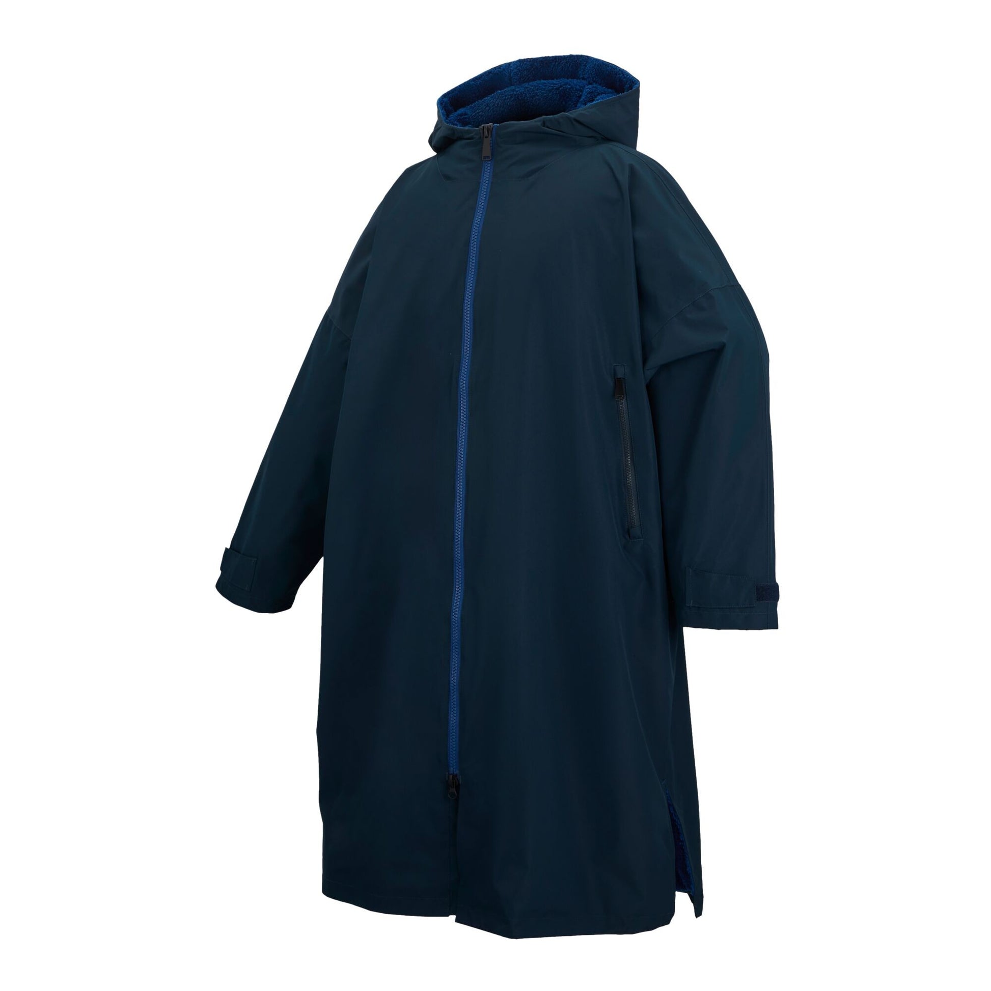 Navy-New Royal - Side - Regatta Unisex Adult Changing Robe
