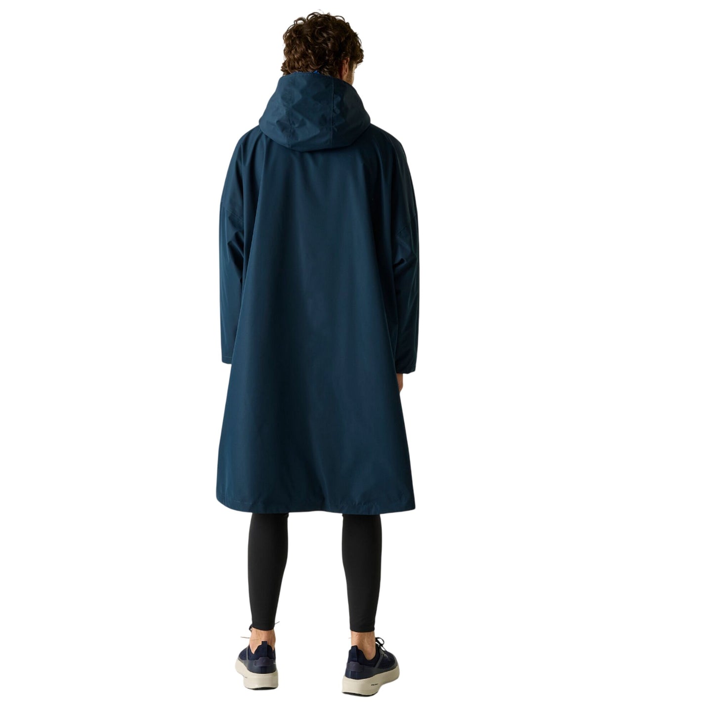 Navy-New Royal - Pack Shot - Regatta Unisex Adult Changing Robe