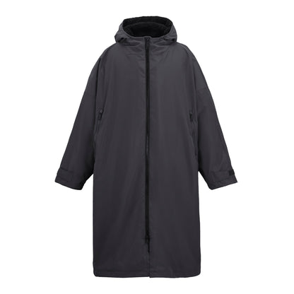 Slate Grey-Black - Front - Regatta Unisex Adult Changing Robe