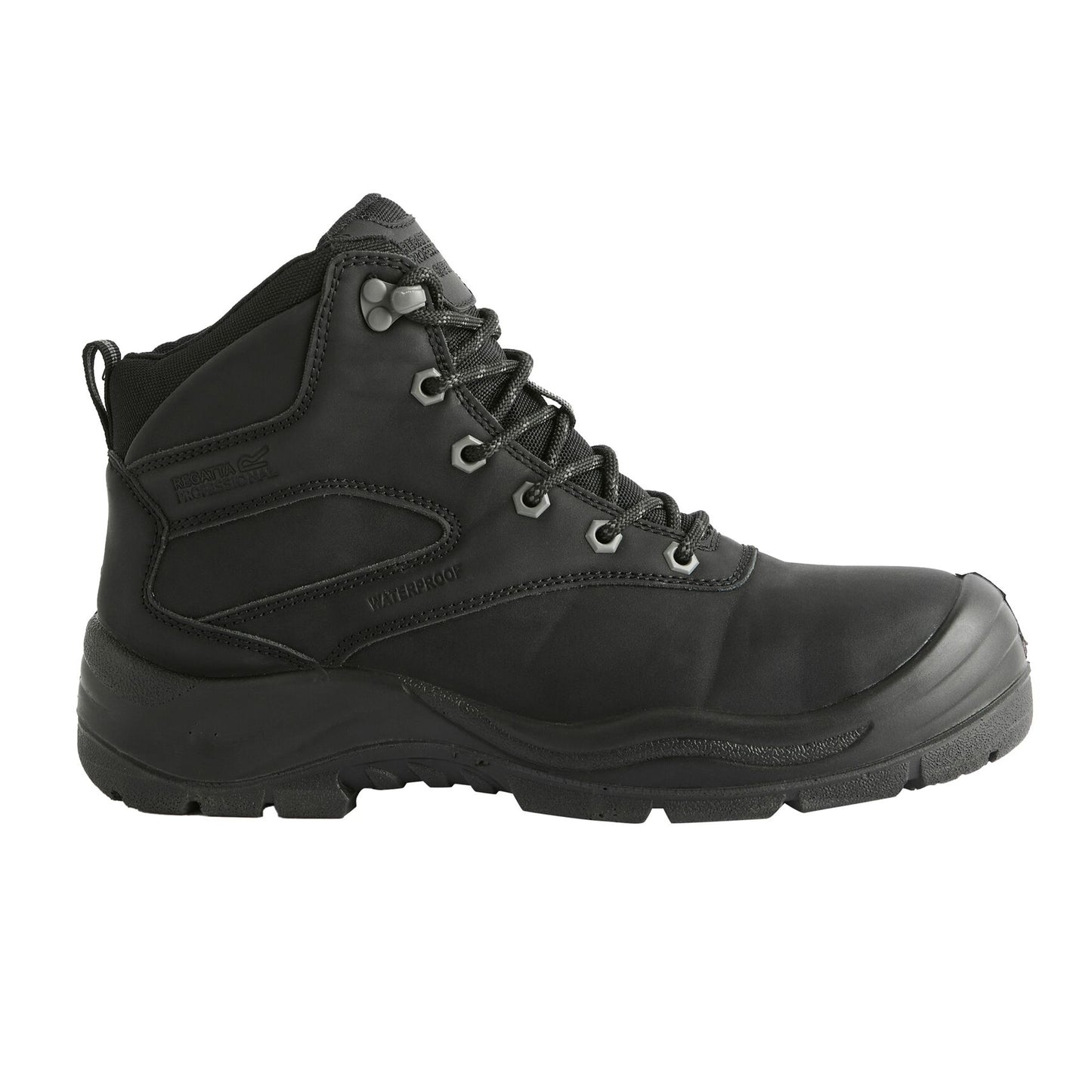 Black-Granite - Side - Regatta Mens Guardstone Safety Boots
