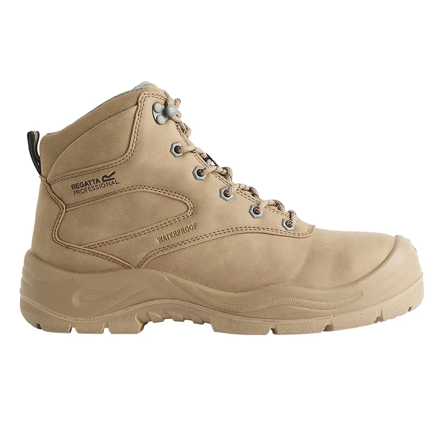 Stone - Side - Regatta Mens Guardstone Safety Boots